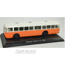 Масштабная модель Автобус SCANIA VABIS D 11 1964 Red/White